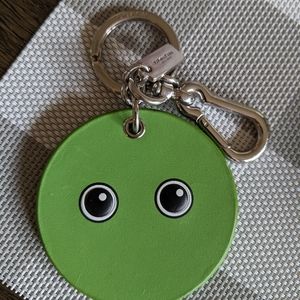 Coach emoji charm/key fob